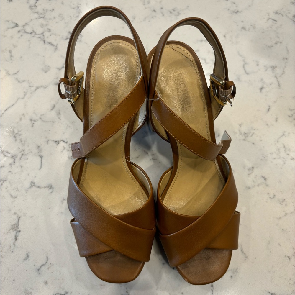 Micheal Kors Brown Heels